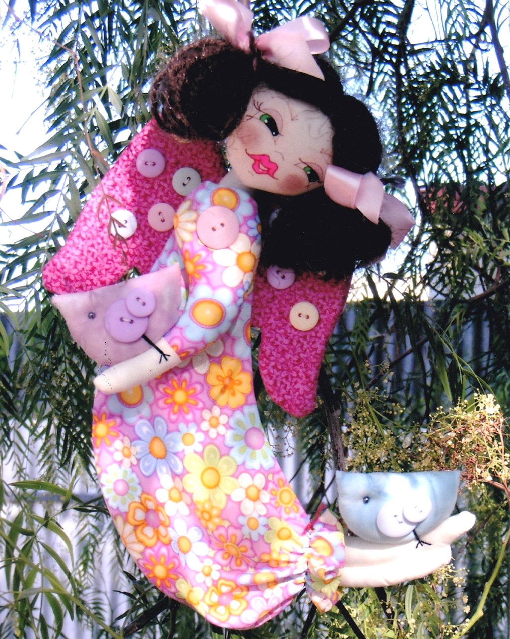 Kaylee country doll pattern PDF download